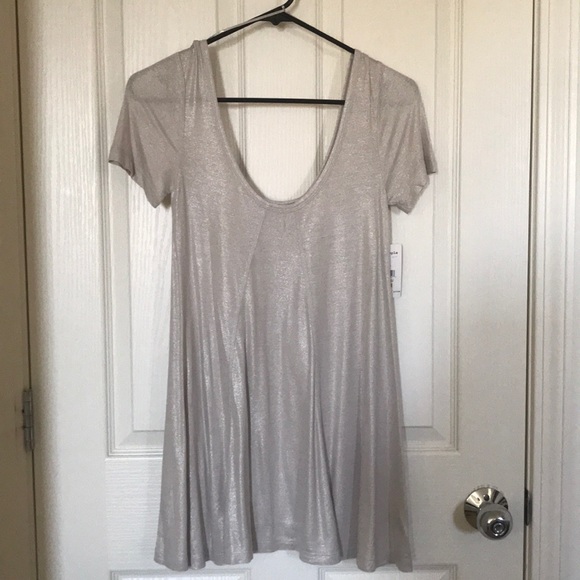 Free People Tunic Silver XS - Picture 1 of 5